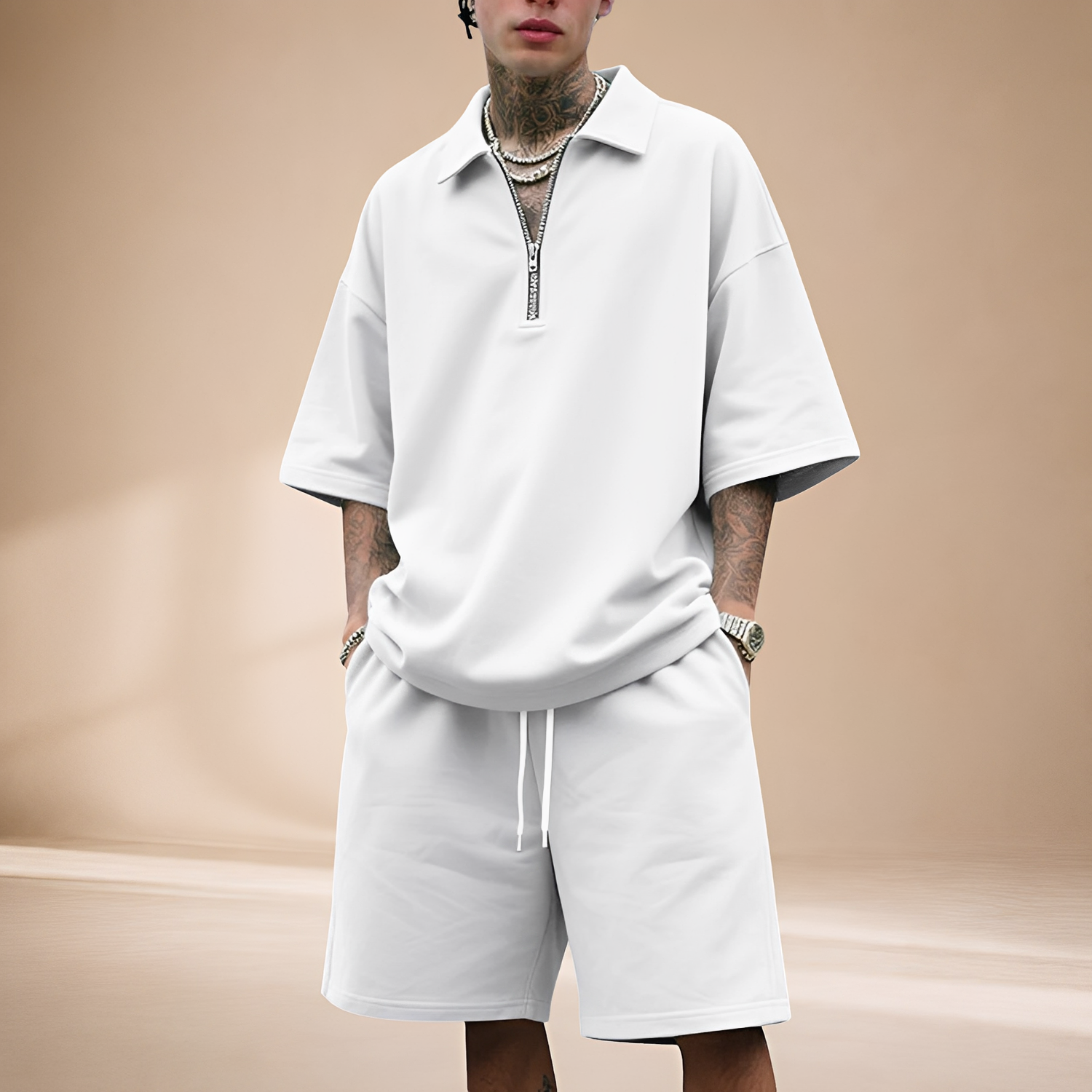 Keenan - Lockeres Set mit Zipper