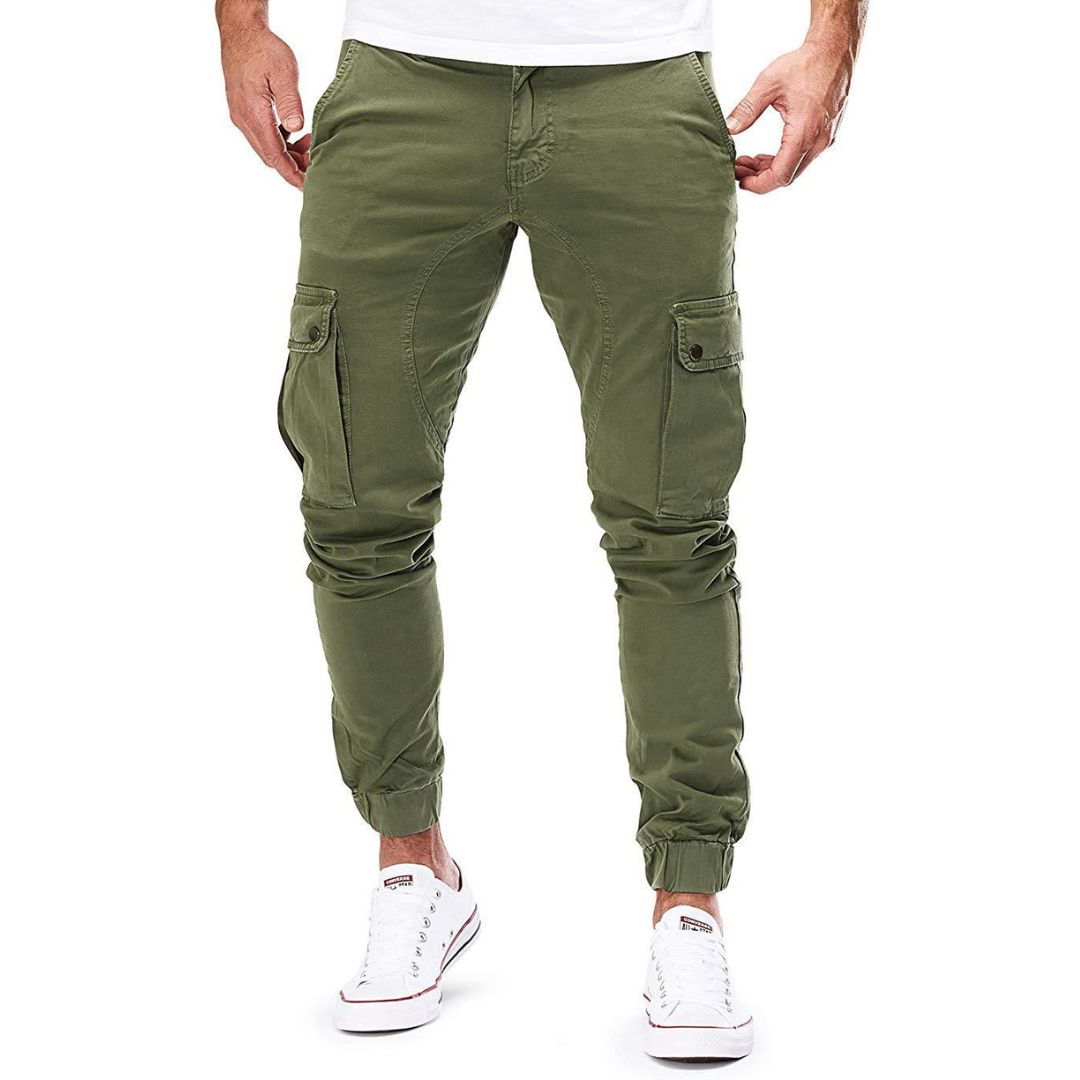 Jayden - Moderne Cargo-Hose im schmalen Fit