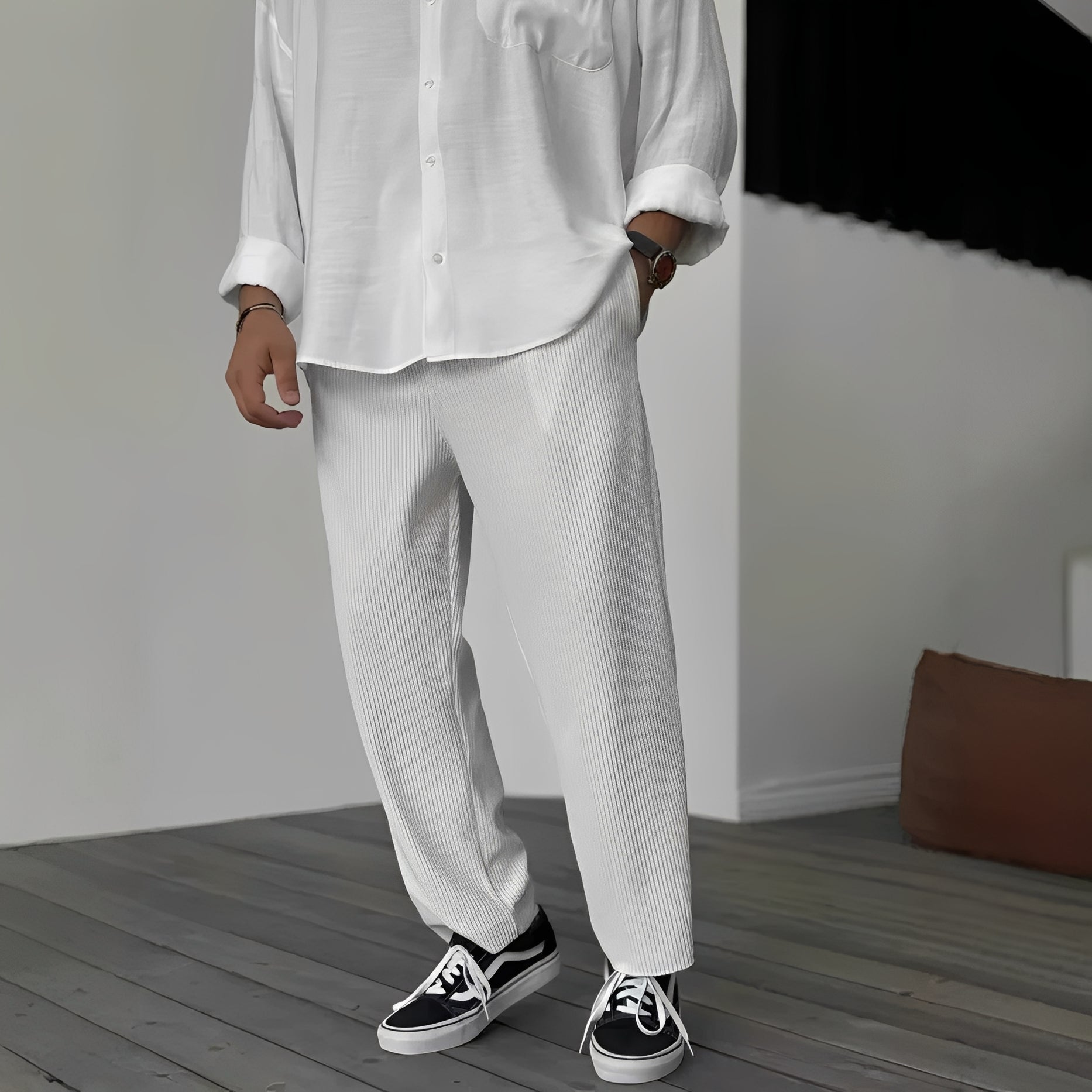 Tristan - Gerade und lockere Freizeithose für Männer