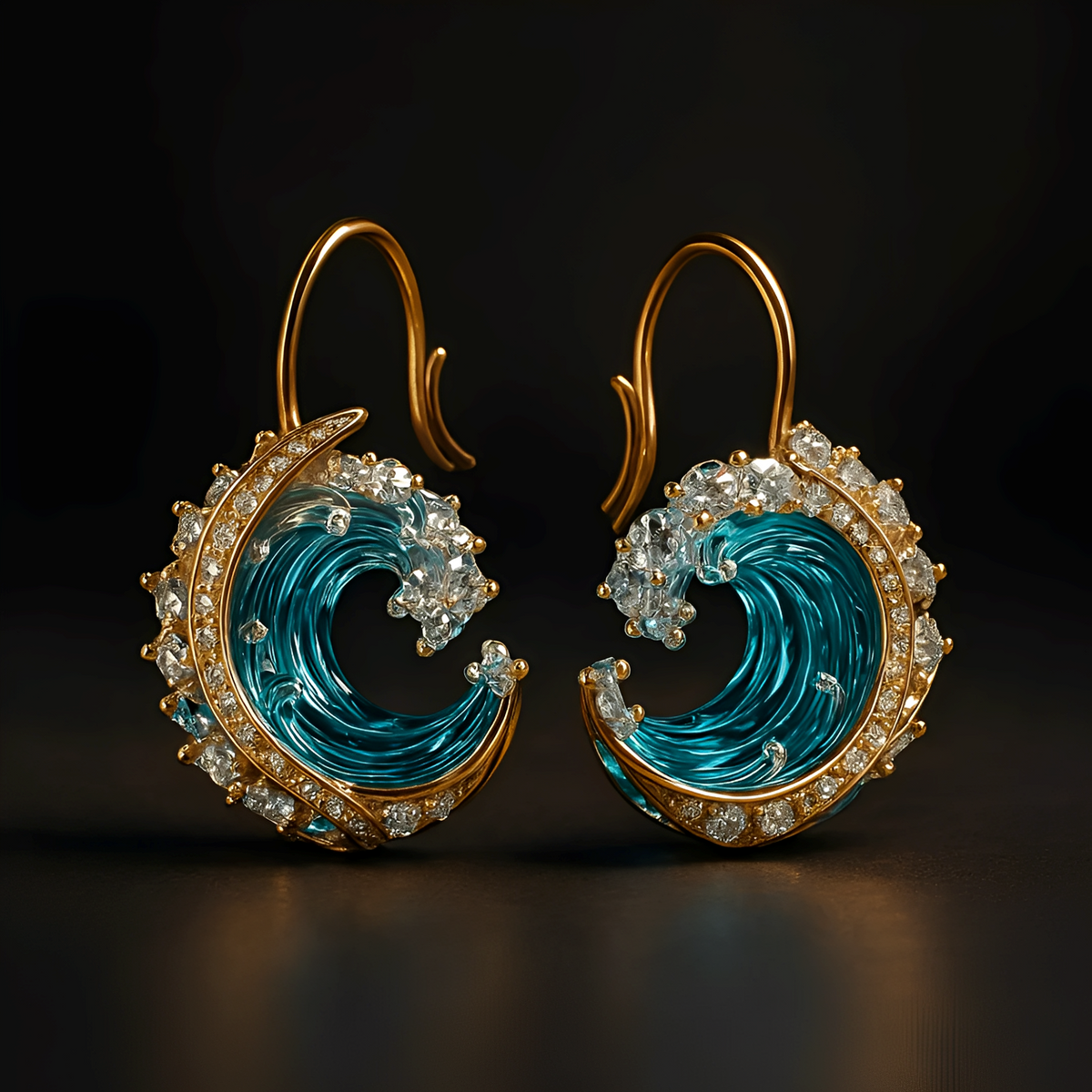 Carmina – Ohrringe Ozean Inspiration