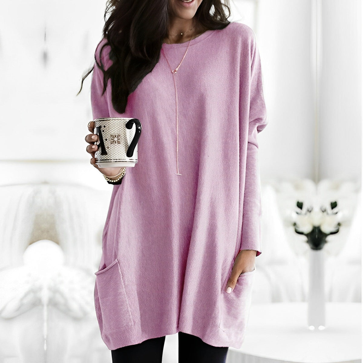 Marcella - Warmes Langarm-Shirt