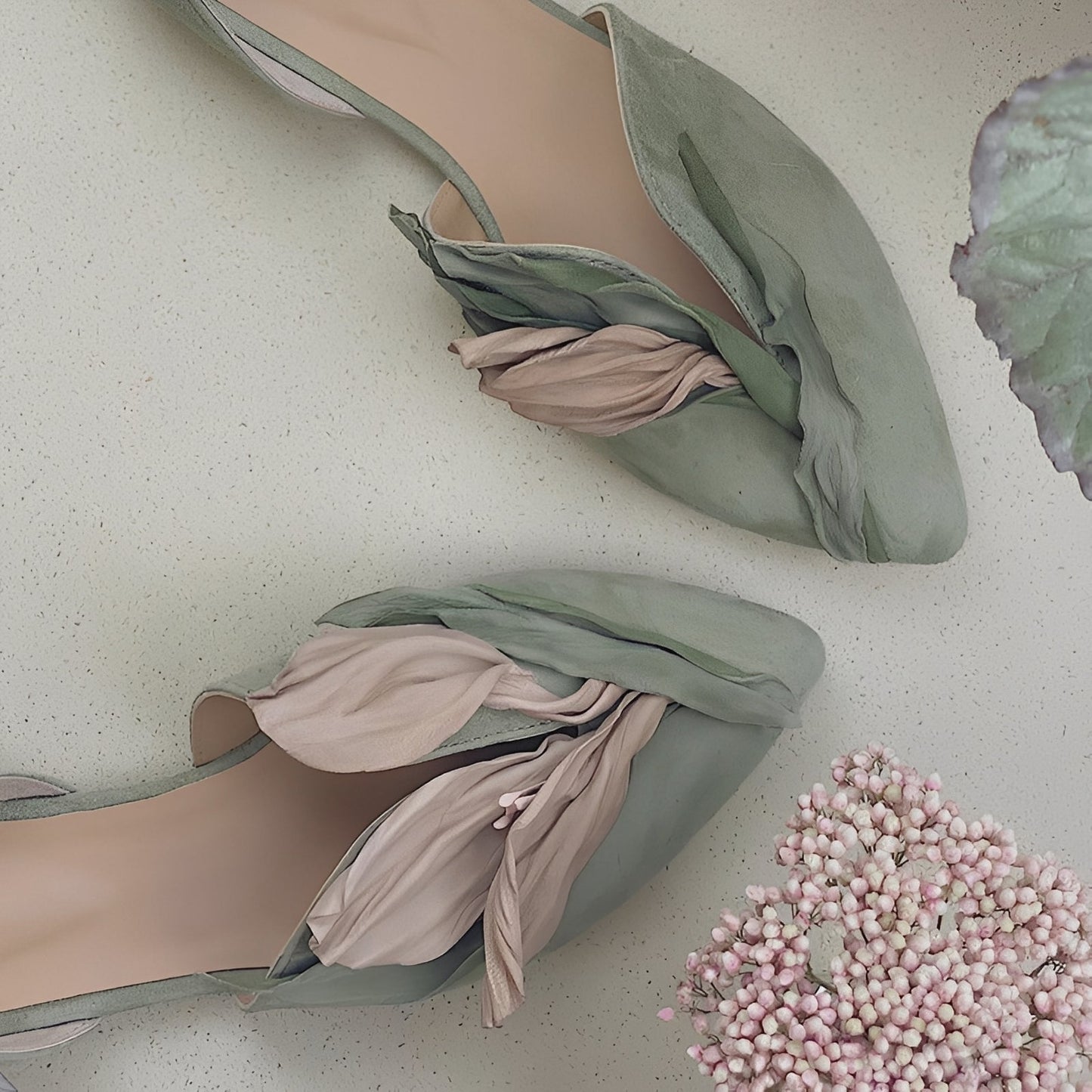 Jennifer - Ballerines stylées pour femmes avec imprimé floral
