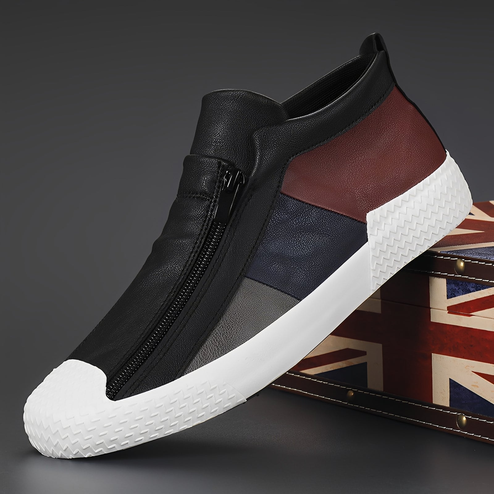 Alex - Elegante Sneaker mit Colour-Blocking für Herren