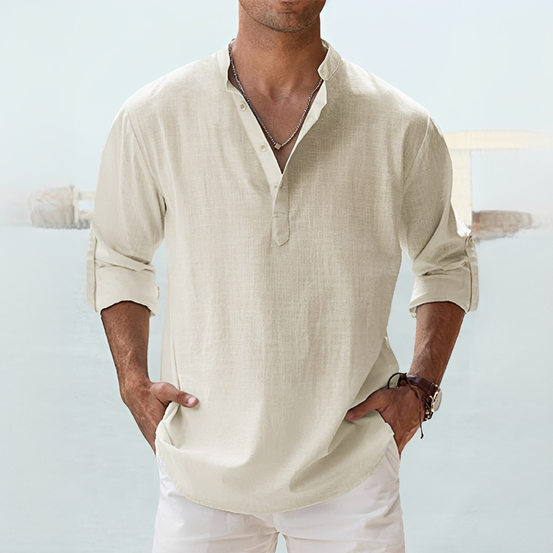 Terense – Modernes und elegantes Sommerhemd für Herren