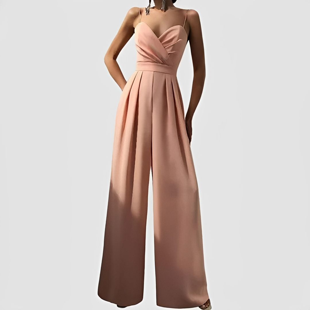 Glysha - Eleganter Overall mit weiten Beinen für Frauen
