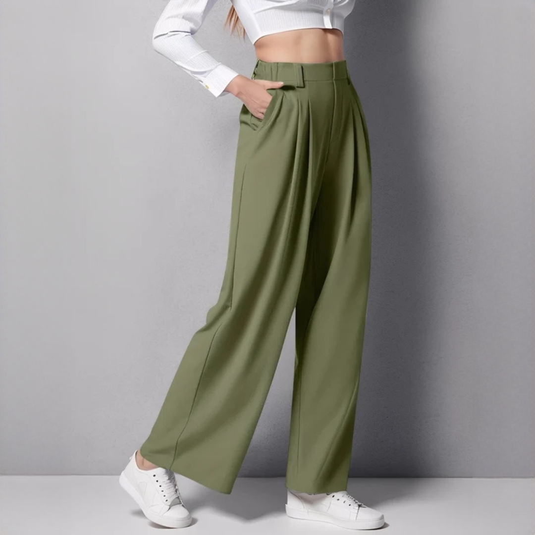 Montana - Elegante Hose mit weitem Bein
