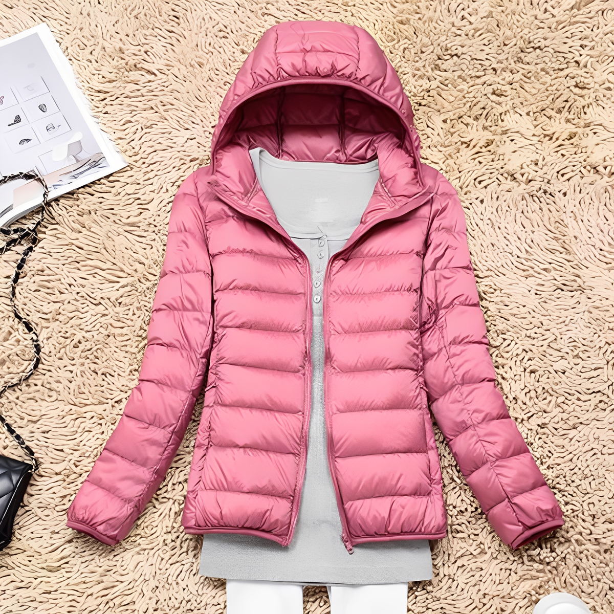 Lyndsay - Bequeme und modische Jacke mit Kapuze