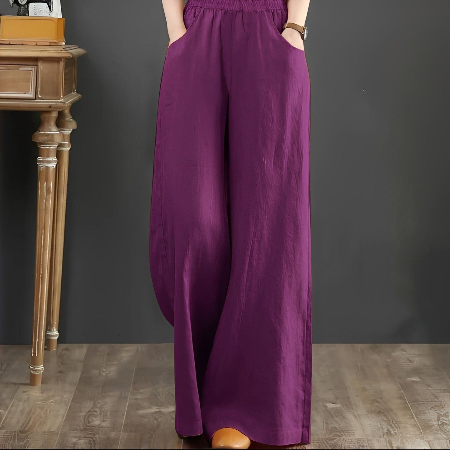 Dorothy - Bequeme Hose mit weiten Beinen für Damen