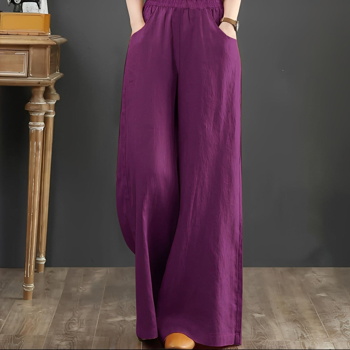 Dorothy - Bequeme Hose mit weiten Beinen für Damen