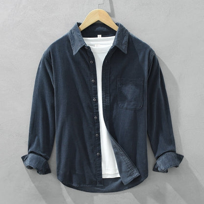Samuel - Langes Ärmel Freizeit-Overshirt für Herren