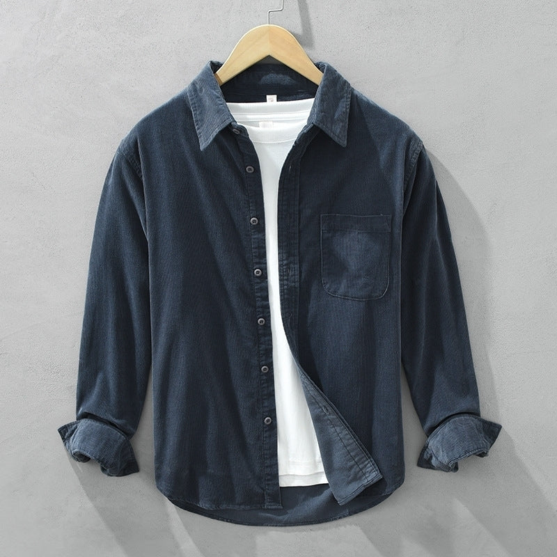 Samuel - Langes Ärmel Freizeit-Overshirt für Herren