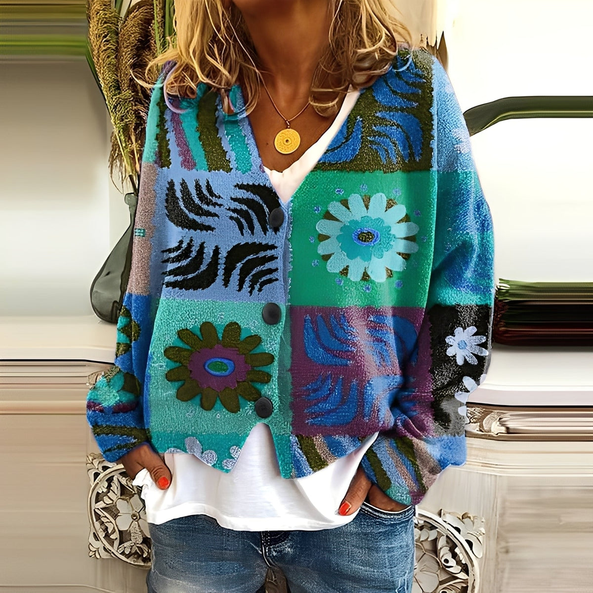Nydia - Bequemer und warmer Pullover