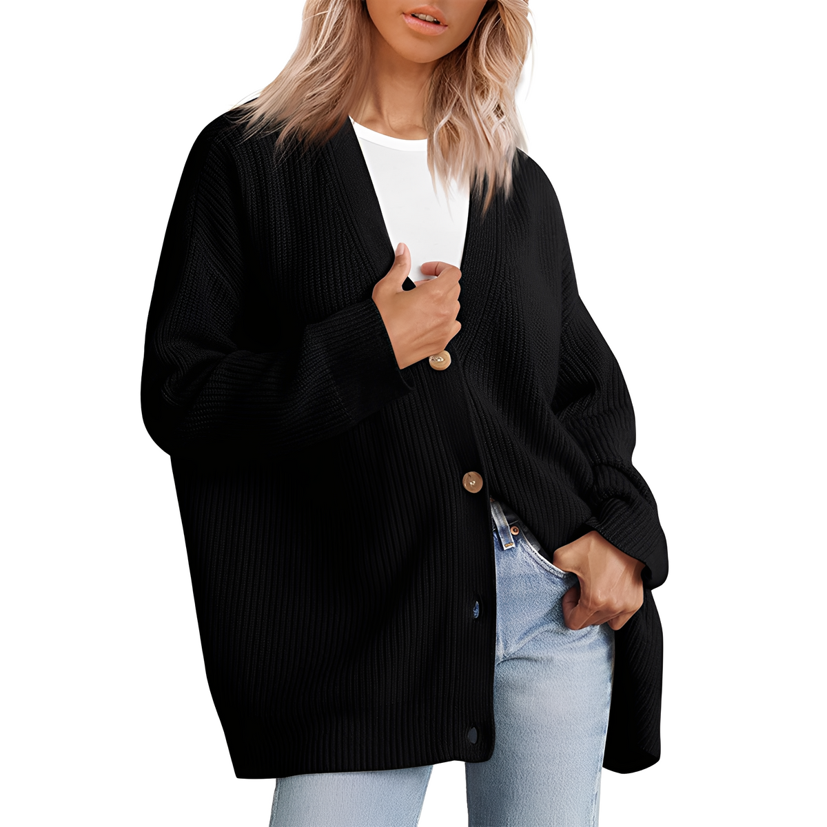 Christal - Bequemer Pullover in weiter Passform