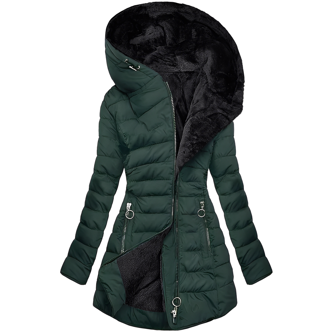 Jasmine - Stylische Damen-Kapuzenjacke