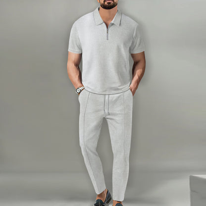 Charles - Elegantes Waffelset für Herren
