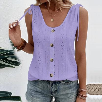 Millie - Elegantes ärmelloses Top für Frauen