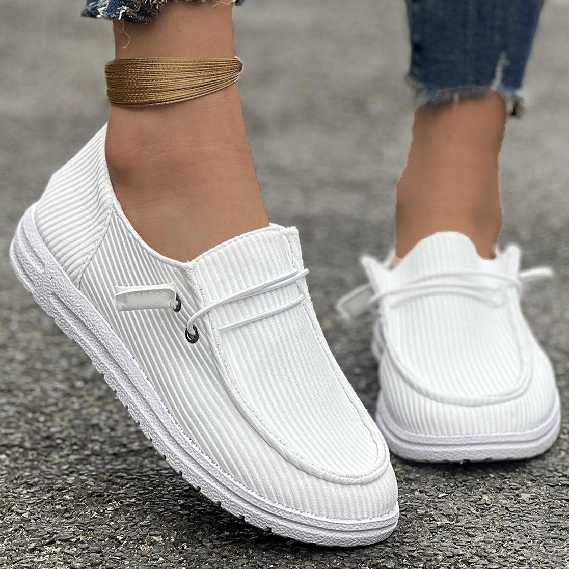 Ellie - Elegante flache Mokassins für Frauen