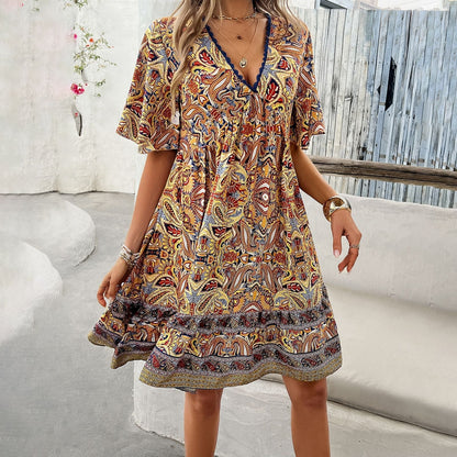 Nicole - Elegantes und fließendes Kleid für Frauen