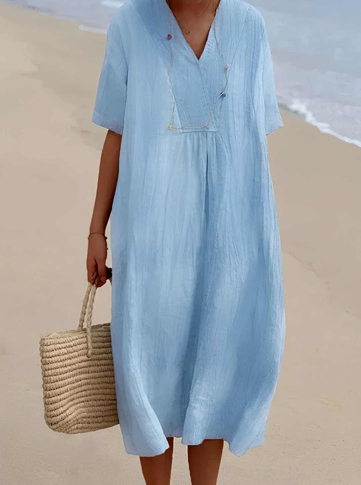 Abigail - Lockeres und weites Freizeitkleid für Frauen