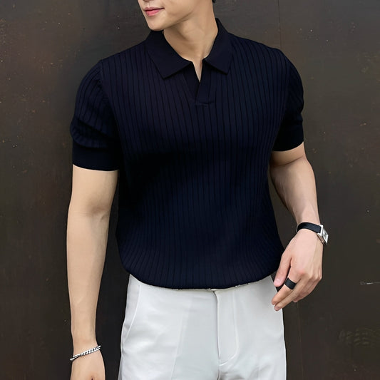 Melvin - Herren-Polo mit kurzen Ärmeln und lässigem Stil