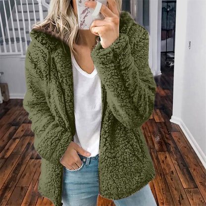 Celandine – Trendiger Kapuzenmantel für Damen