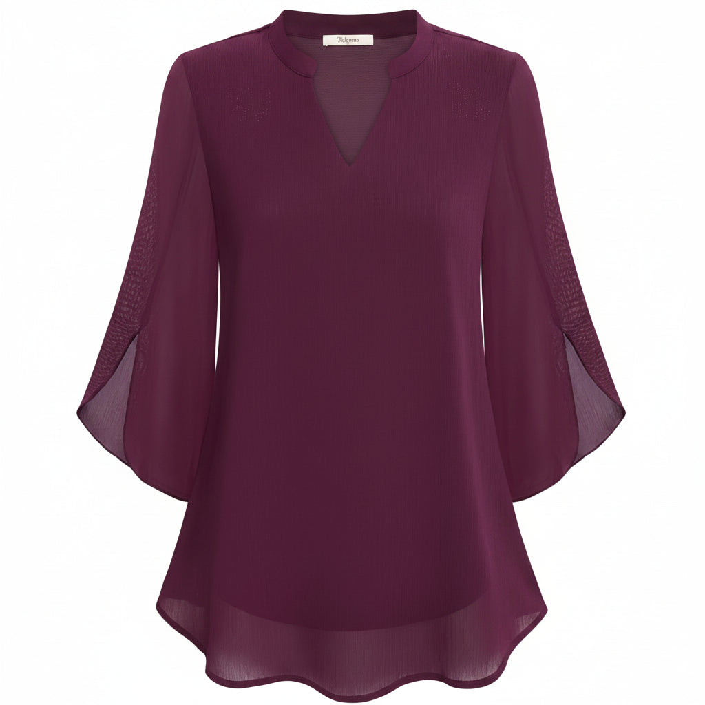 Brianna - Locker geschnittene Bluse mit stilvoller Form