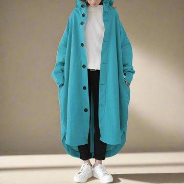 Cailyn - Kuscheliger langer Trenchcoat