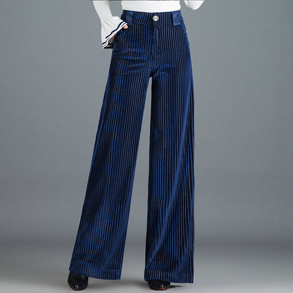 Casey - Elegante Cordhose mit weitem Bein für Damen