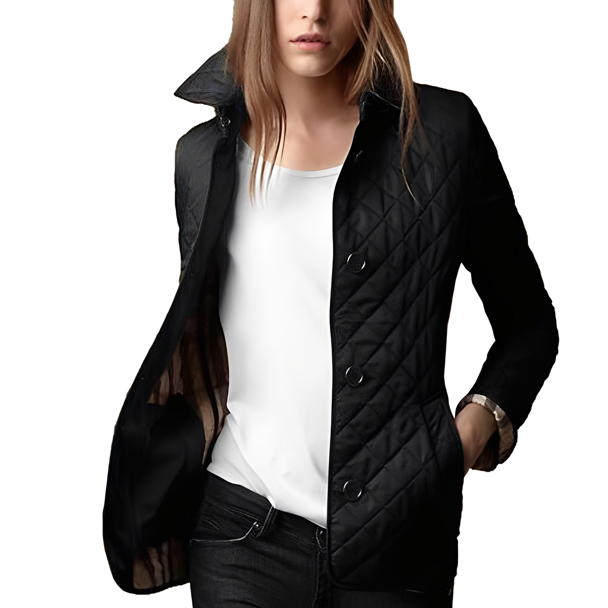 Meryl – Bequeme Jacke mit tailliertem Schnitt für Damen