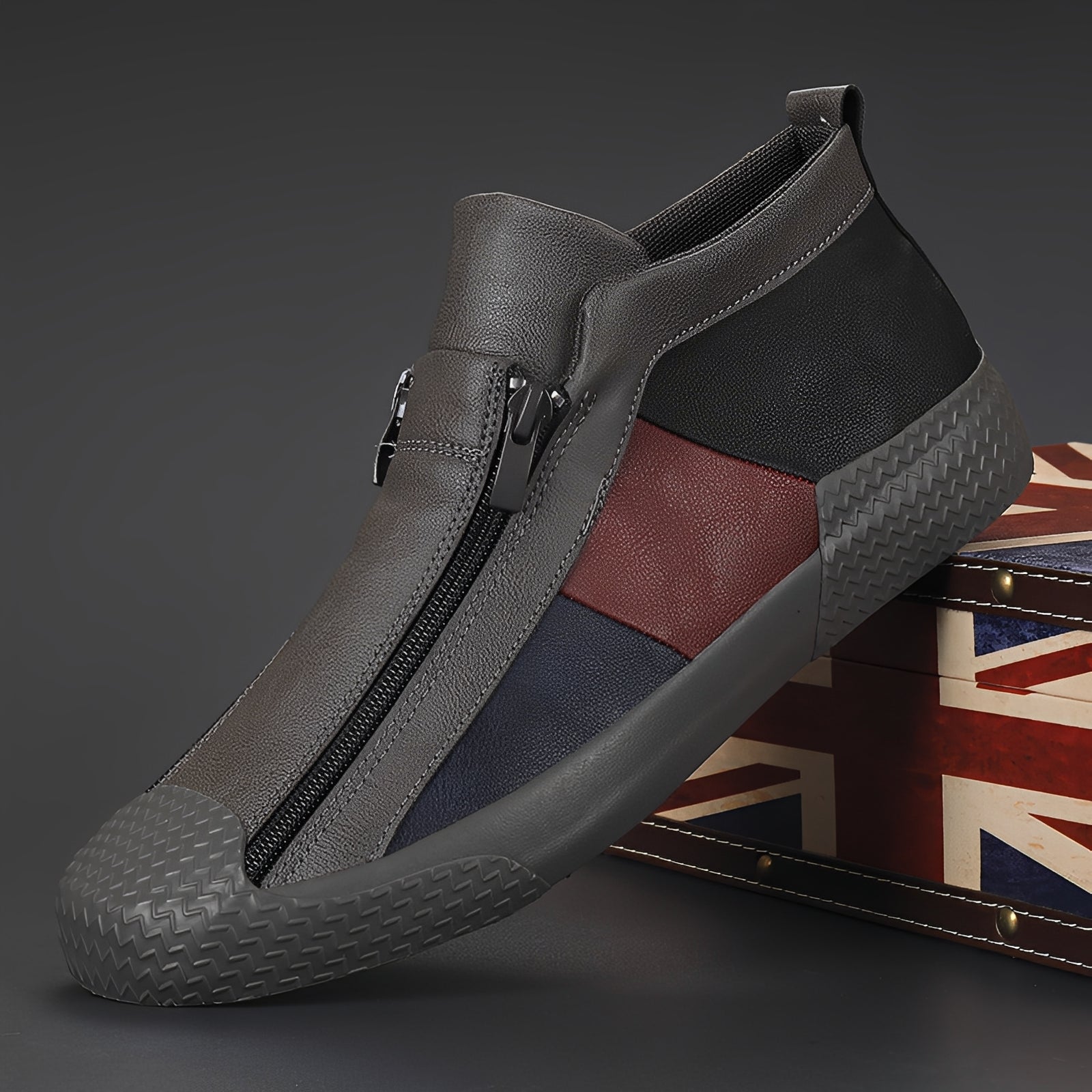 Alex - Elegante Sneaker mit Colour-Blocking für Herren