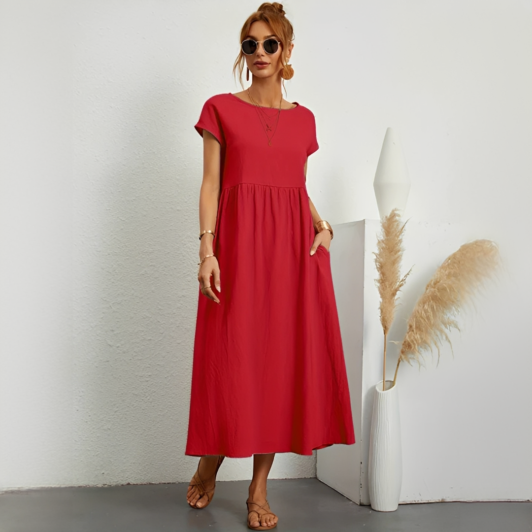 Celestinna - Lässiges Sommerkleid für Frauen