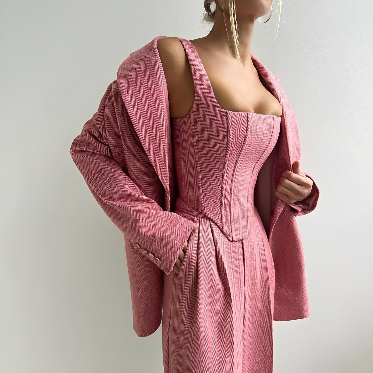 Madeline - Eleganter dreiteiliger Blazer-Anzug für Frauen