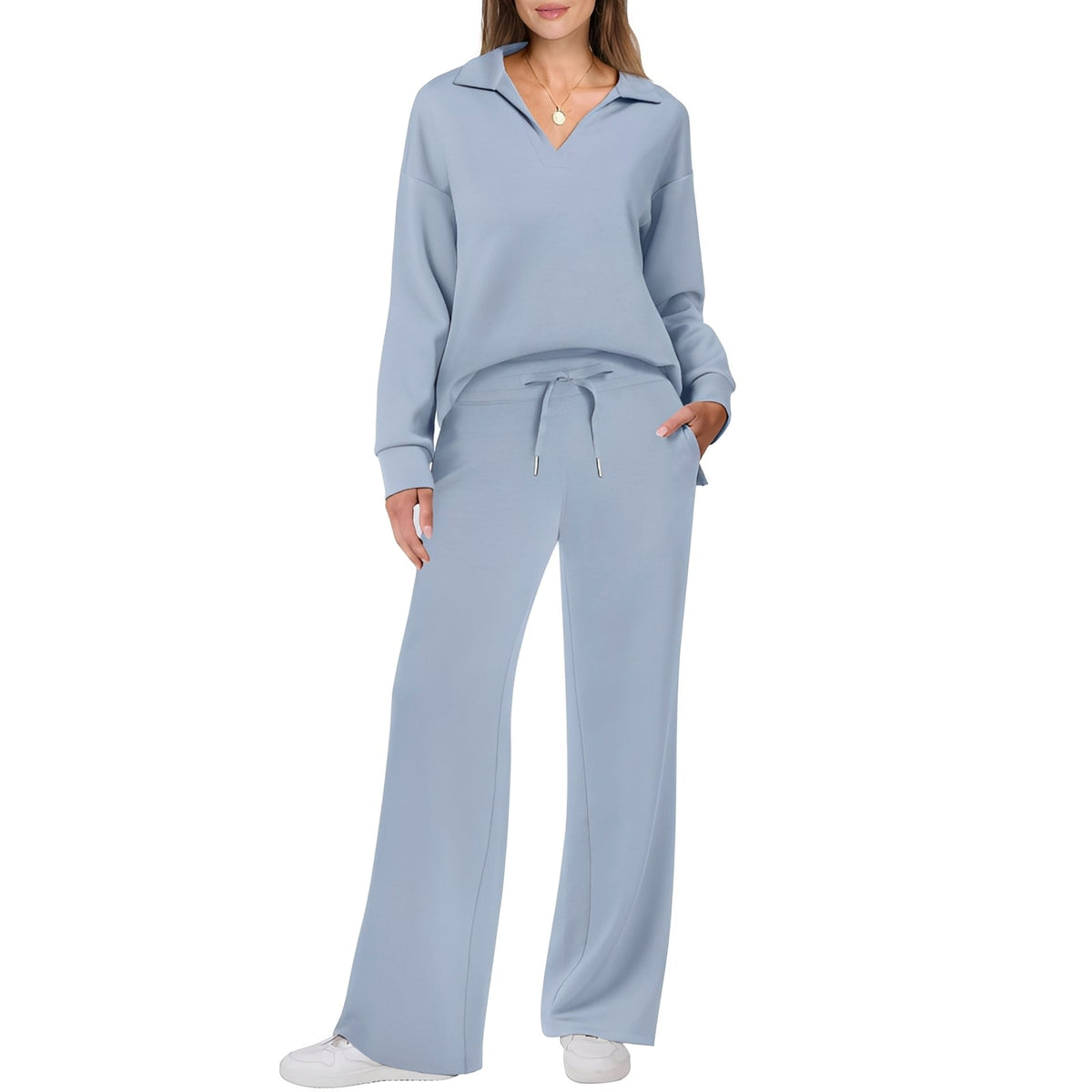 Carmena - Entspanntes und bequemes Hosen-Set