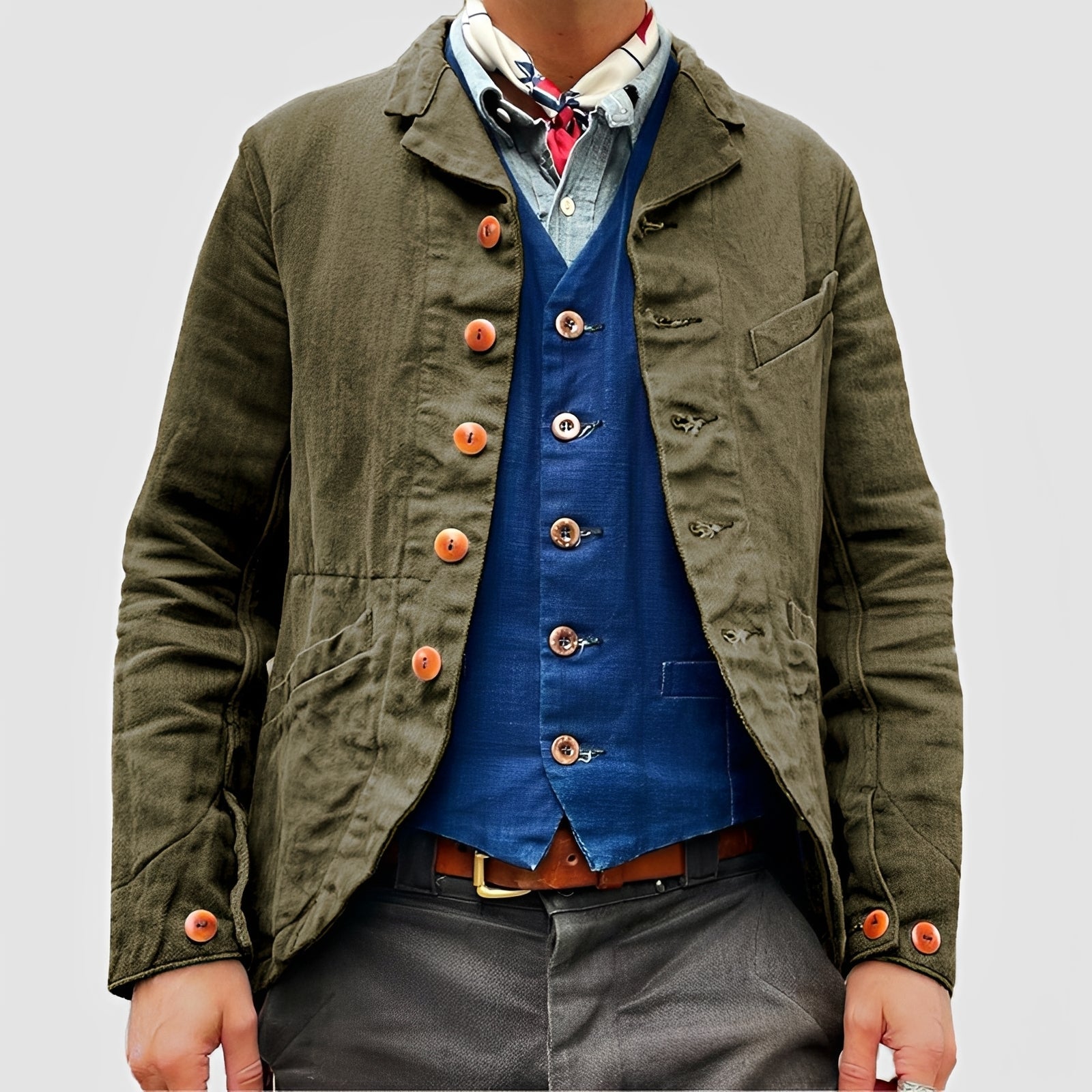 Rick - Bequeme Jacke mit vielen Taschen