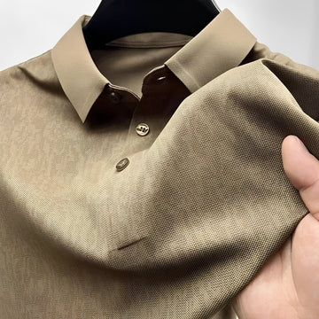 Zack - Polo mit lässigem Muster für Herren