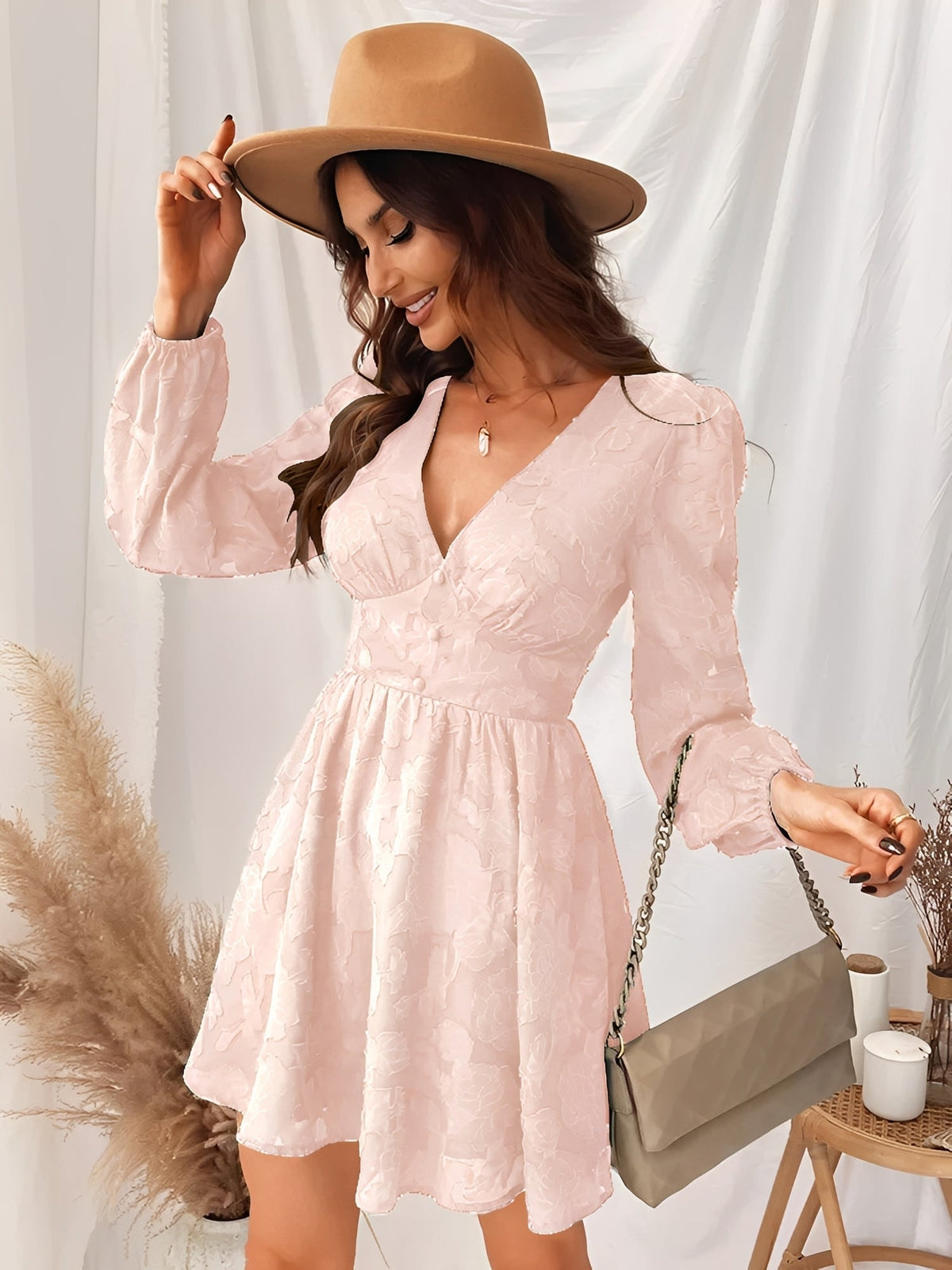 Thea - Elegantes Mini-Kleid in A-Linie für Frauen