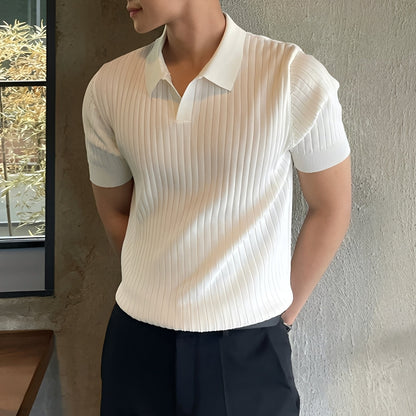 Melvin - Herren-Polo mit kurzen Ärmeln und lässigem Stil
