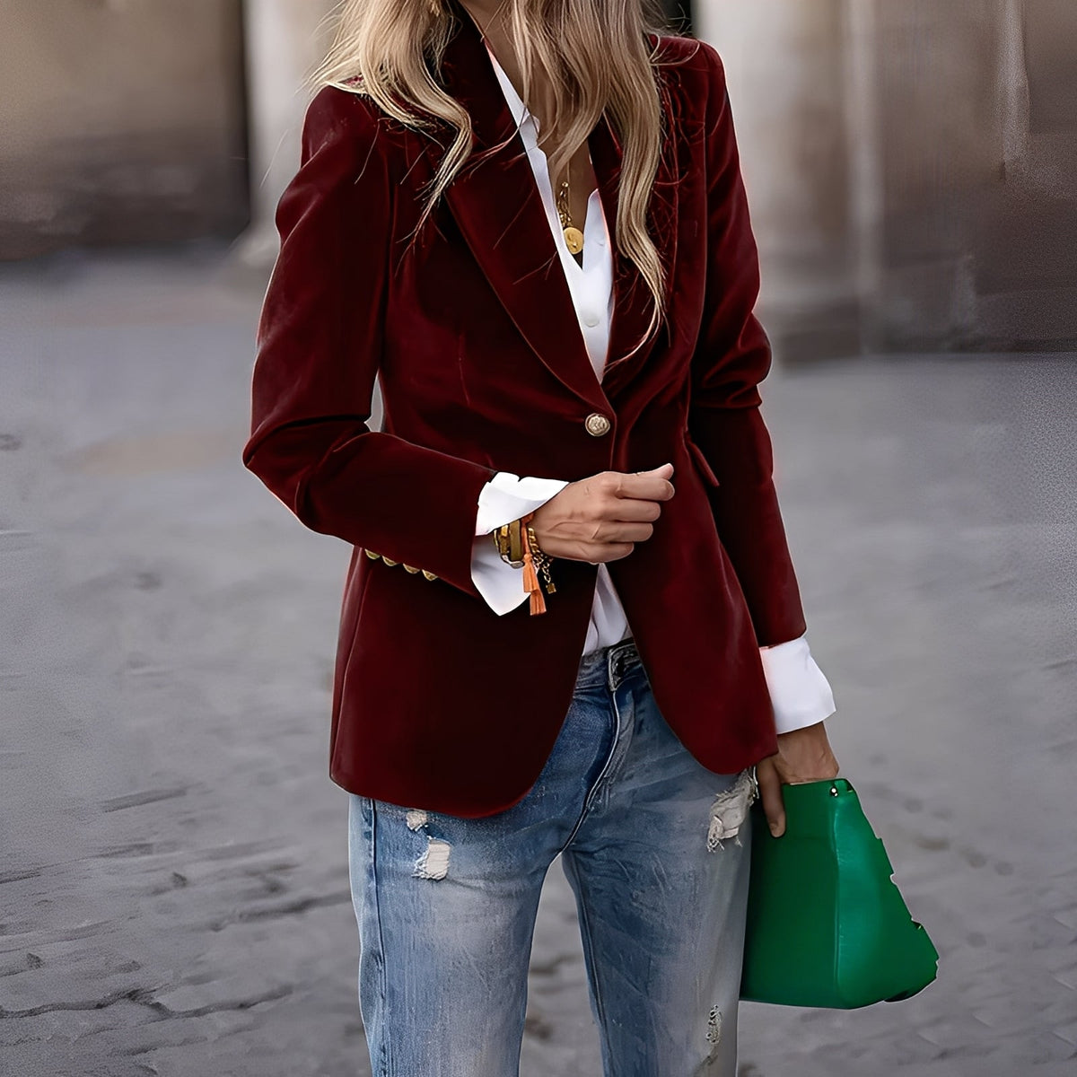 Alise - Stylischer Slim-Fit-Blazer