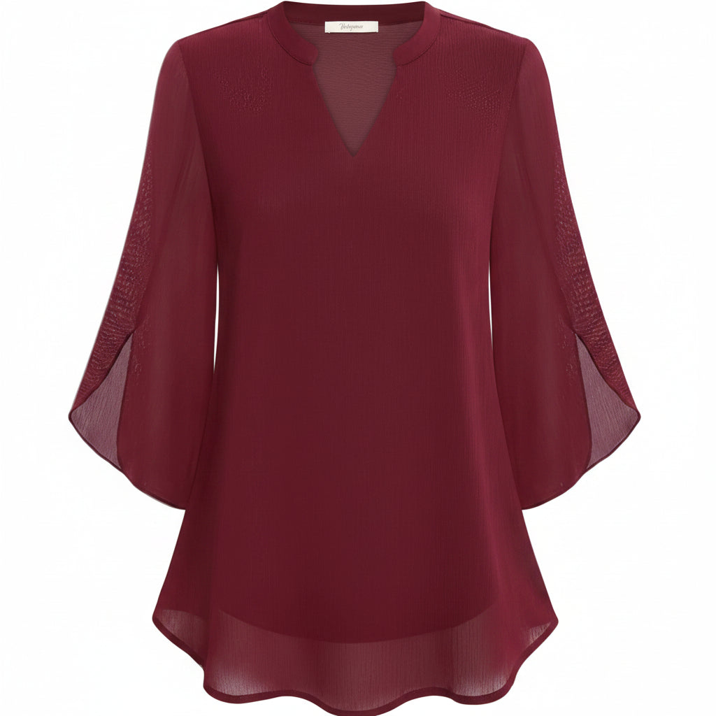 Brianna - Locker geschnittene Bluse mit stilvoller Form