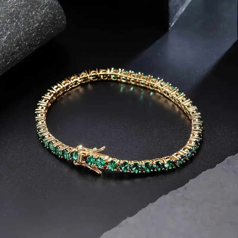 Aliona – Stilvolles goldenes Virelli-Armband