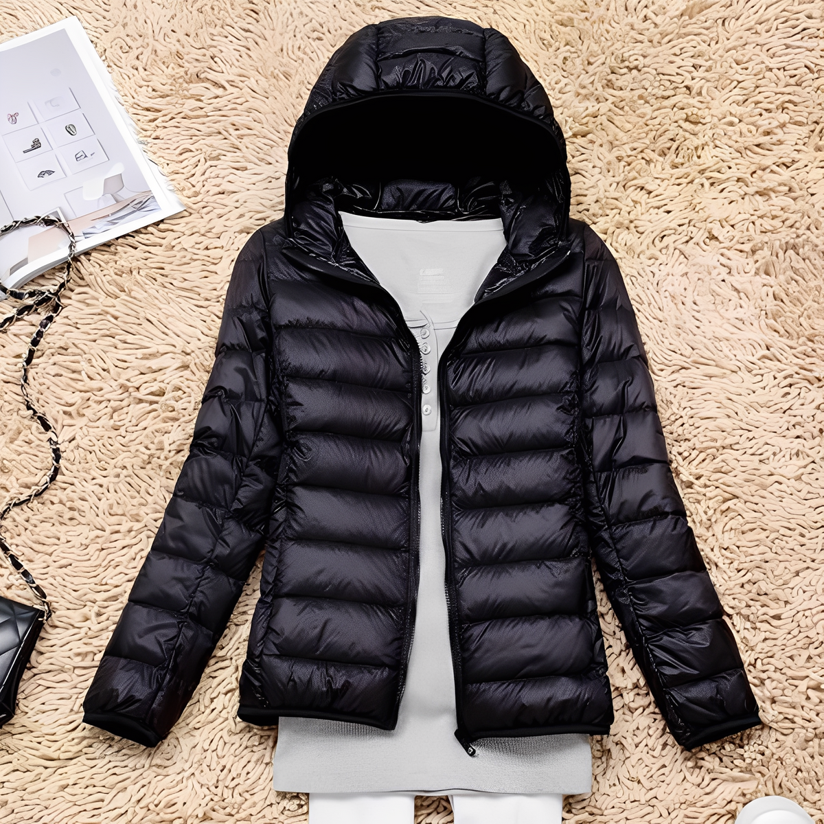 Lyndsay - Bequeme und modische Jacke mit Kapuze