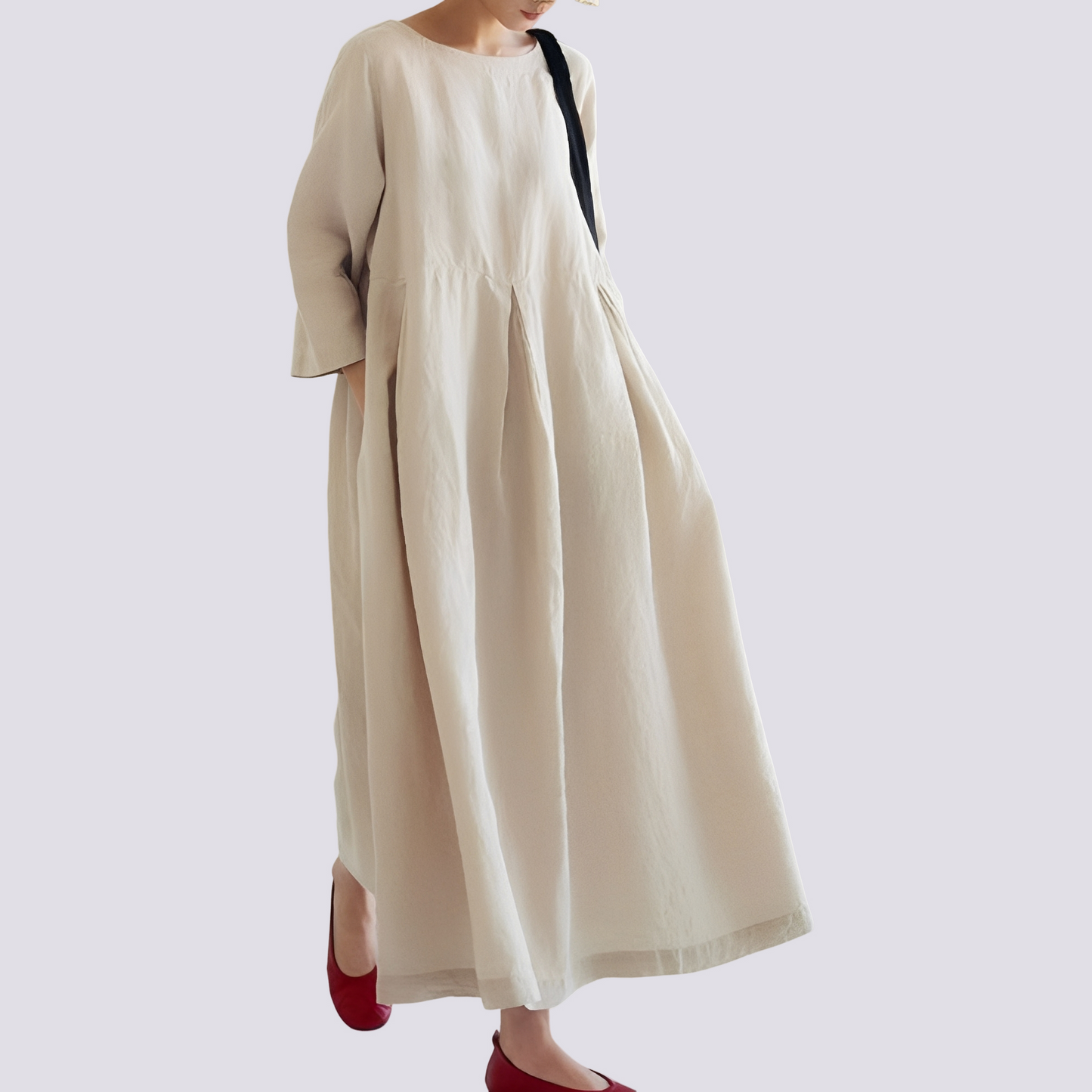 Veronica - Lässiges Kleid mit Taschen für Frauen