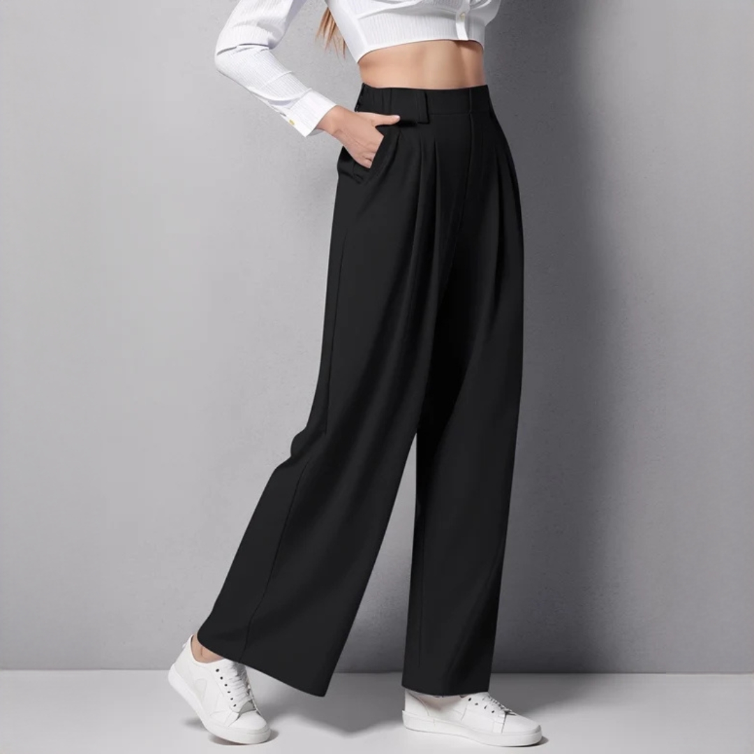 Montana - Elegante Hose mit weitem Bein