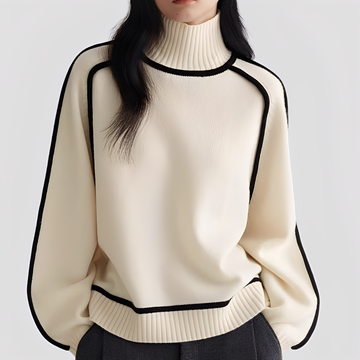 Azalea - Eleganter und gemütlicher Rollkragenpullover