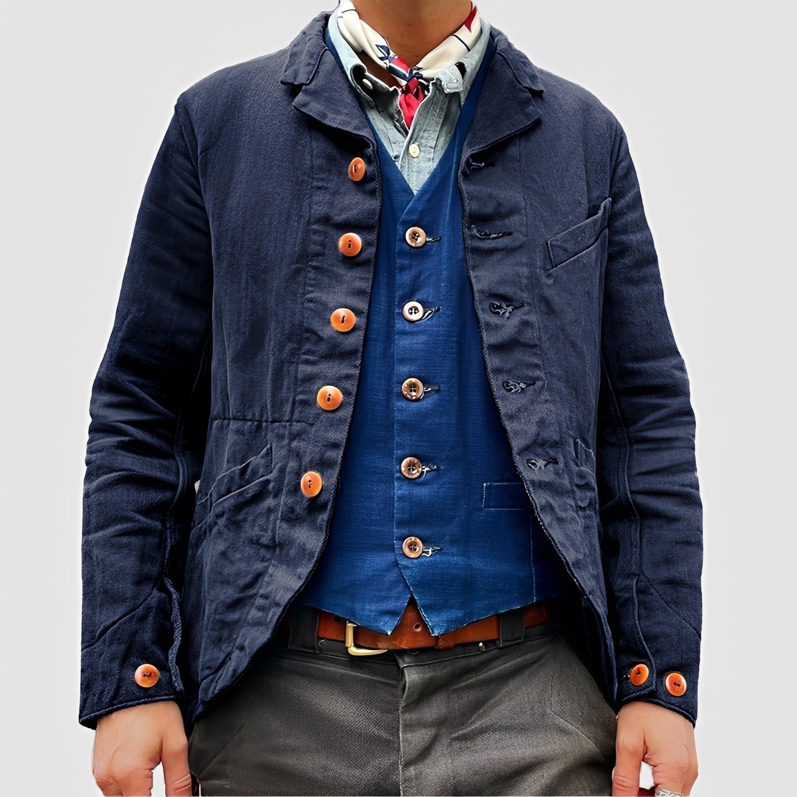 Rick - Bequeme Jacke mit vielen Taschen