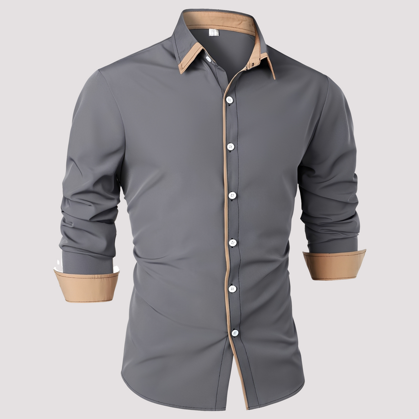 Samuel - Elegantes Übershirt mit langen Ärmeln für Männer