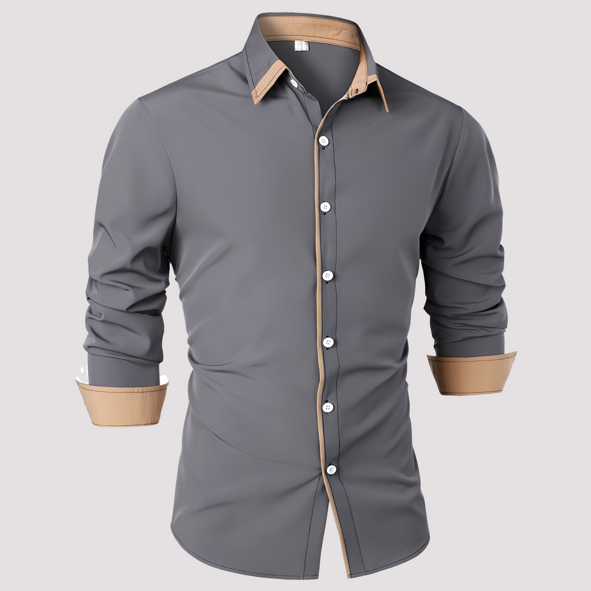 Samuel - Elegantes Übershirt mit langen Ärmeln für Männer