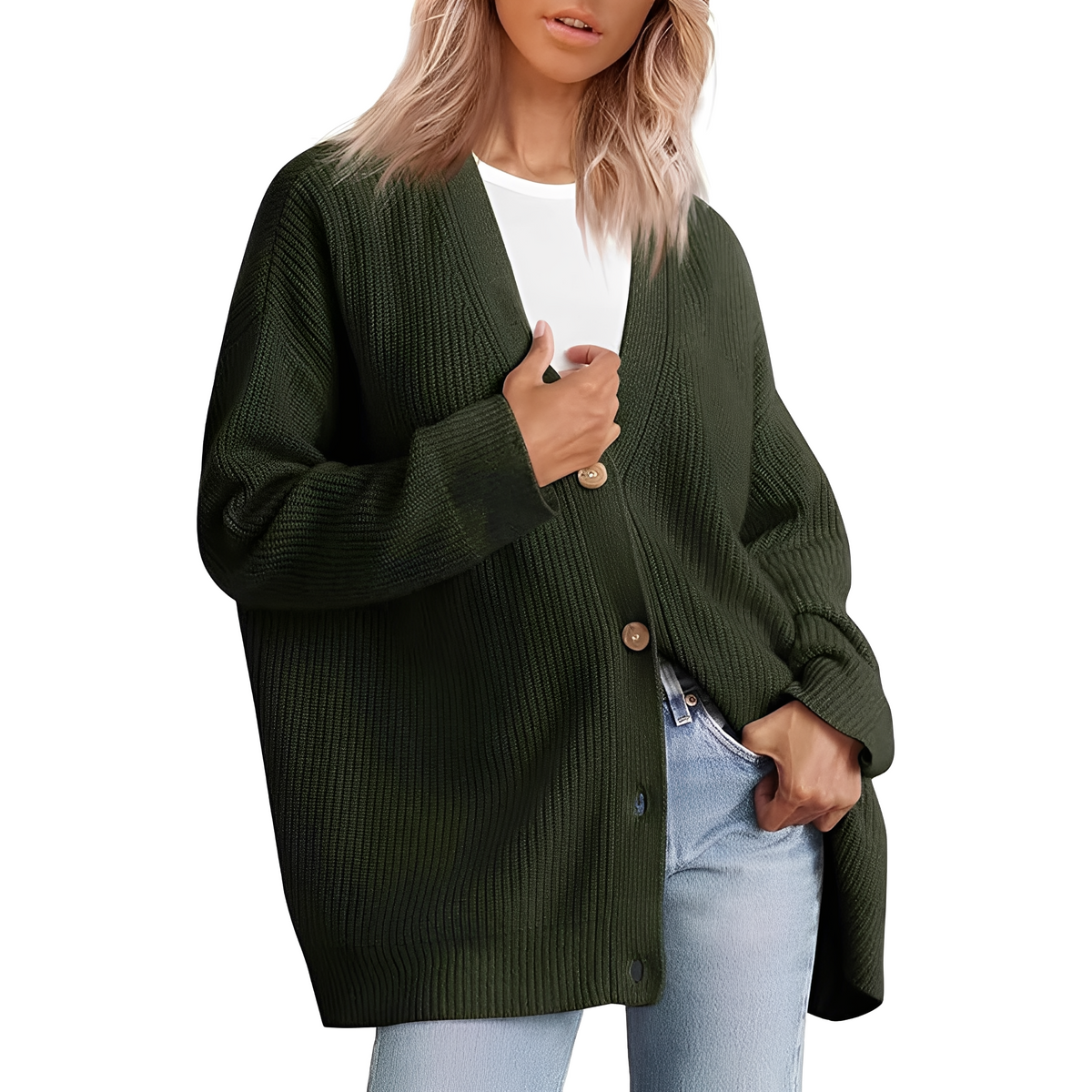 Christal - Bequemer Pullover in weiter Passform