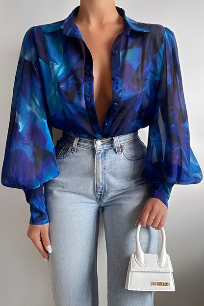 Carla - Schicke Bluse mit Ballonärmeln für Frauen