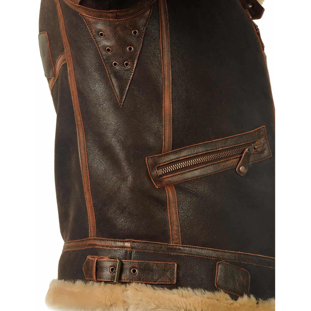 William - Dicke und warme Herrenjacke im Retro-Stil